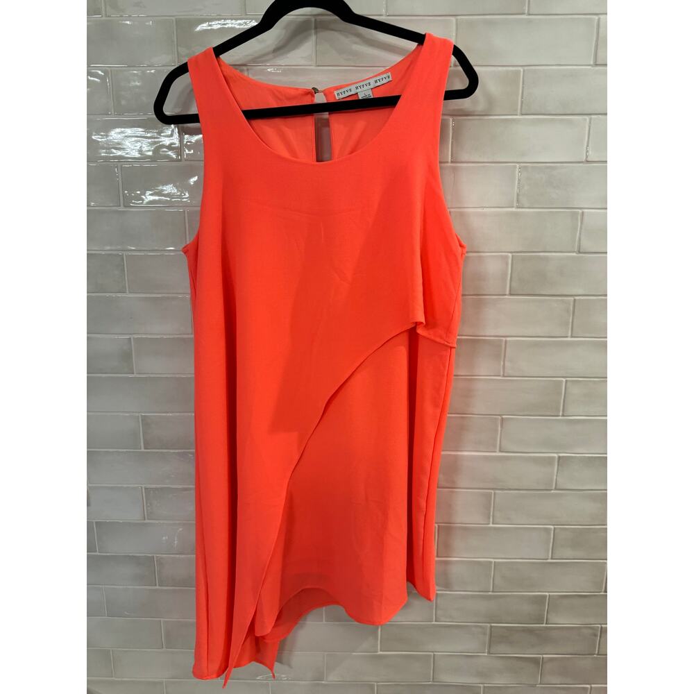Women's HYFVE Orange High Low Dress | Size L